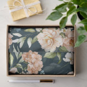 Vintage Rose Aqua Decoupage Seidenpapier (Geschenk)