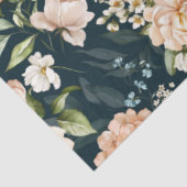 Vintage Rose Aqua Decoupage Seidenpapier (Ausschnitt)