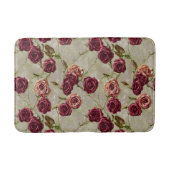 Vintage Rose Badematte (Vorderseite)
