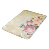 Vintage Rose Badematte (Schrägansicht)