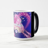 Vintage Rose Beaver Bus Mug Verwandlungstasse (VorderseiteRechts)