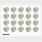 Vintage Rose Birthday Stickers (Blatt)