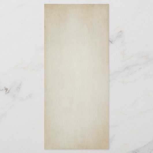 Vintage Rose Blumengrün Hochzeitskarten Menükarte (Rückseite)