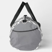 Vintage Rose Blumenmuster Duffle Bag (Rechts)