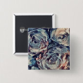 Vintage Rose Button (Vorne & Hinten)