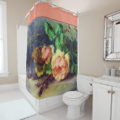 Vintage Rose Duschvorhang (Beispiel)