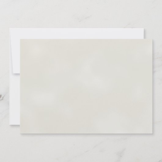 Vintage Rose Einladung (Rückseite)