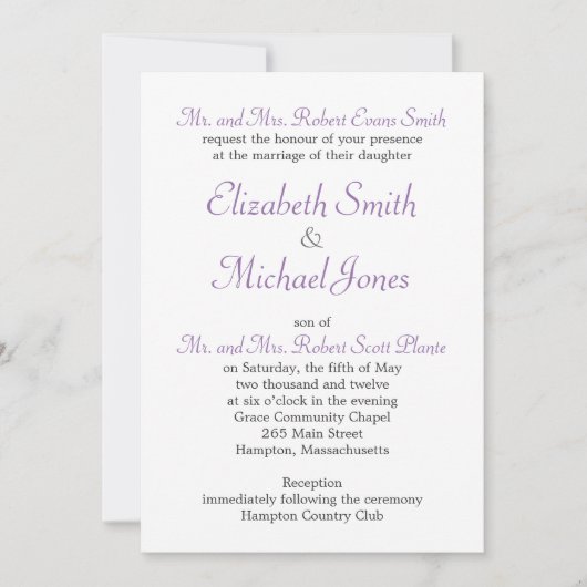 Vintage Rose Einladung (Vorderseite)