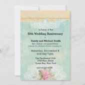 Vintage Rose Einladung (Vorderseite)