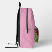 Vintage Rose Elegance Bedruckter Rucksack (Links)
