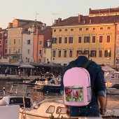 Vintage Rose Elegance  Bedruckter Rucksack