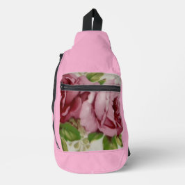 Vintage Rose Elegance Crossbody Bag