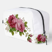 Vintage Rose Elegance Waschbeutel (Rechte Ecke)