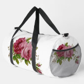 Vintage Rose Eleganz  Duffle Bag (Rechte Ecke)