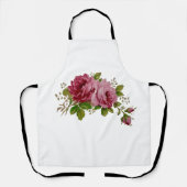 Vintage Rose Eleganz  Schürze (Vorderseite)