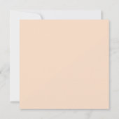 Vintage Rose Empfang Einladung (Rückseite)