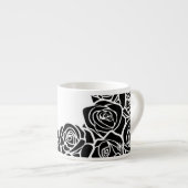 Vintage Rose Espressotasse (Vorderseite Rechts)