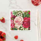 Vintage Rose (F) Serviette (Beispiel)