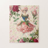 Vintage Rose Fairy Fantasy Puzzle (Vertikal)