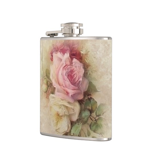 Vintage Rose Flachmann (Links)