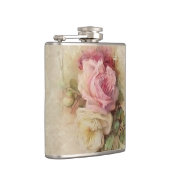 Vintage Rose Flachmann (Rechts)