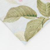 Vintage Rose Fleecedecke (Ecke)