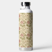 Vintage Rose Floral Pattern Trinkflasche (Rechts)