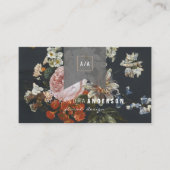 Vintage Rose florale Multifunktionskarte Visitenkarte (Vorderseite)