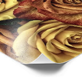 Vintage Rose Fotodruck (Ecke)