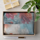 Vintage Rose für Rote Wasserfarben Seidenpapier (Geschenk)