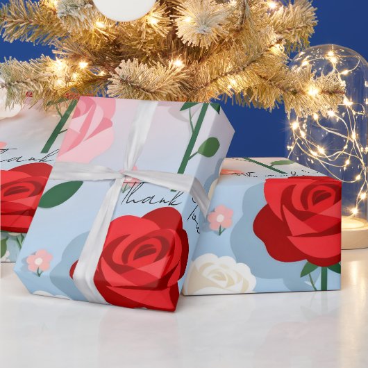 Vintage Rose Garden - Wrapping Paper Geschenkpapier (Feiertage)