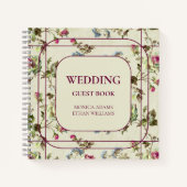 Vintage Rose Garten Blumengarten Notizblock (Vorderseite)