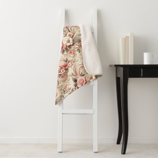 Vintage Rose Gartenplatz Sherpadecke (Beispiel)