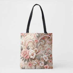 Vintage Rose Gartenplatz Tasche