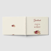 Vintage Rose Gästebuch (Voll)