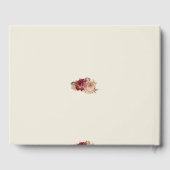 Vintage Rose Gästebuch (Rückseite)