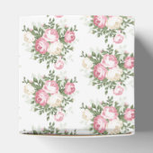 Vintage Rose Gastgeschenk Hochzeit mit Herzfenster Geschenkschachtel (Oben)