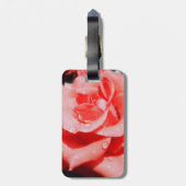 Vintage Rose Gepäckanhänger (Rückseite vertikal)