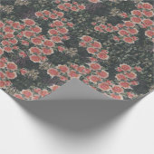 Vintage Rose Geschenkpapier (Ecke)