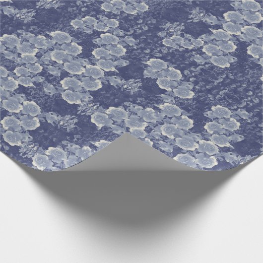 Vintage Rose Geschenkpapier (Ecke)