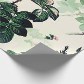 Vintage Rose Geschenkpapier (Ecke)