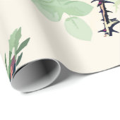 Vintage Rose Geschenkpapier (Rolleneckpunkt)