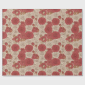 Vintage Rose Geschenkpapier (Flach)