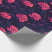 Vintage Rose Geschenkpapier (Ecke)