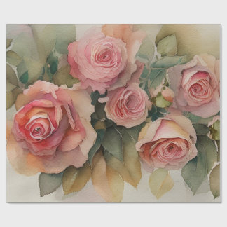 Vintage Rose Geschenkpapier