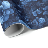 Vintage Rose Geschenkpapier (Rolleneckpunkt)