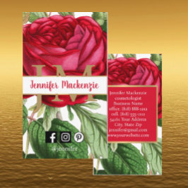 Vintage Rose Gold Hübsch Rosa Visitenkarte