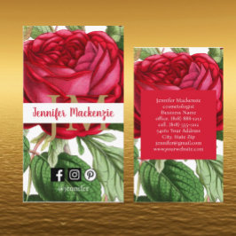 Vintage Rose Gold Hübsch Rosa Visitenkarte