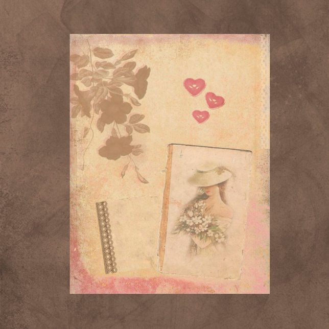 Vintage Rose Gold Scrapbook (Von Creator hochgeladen)