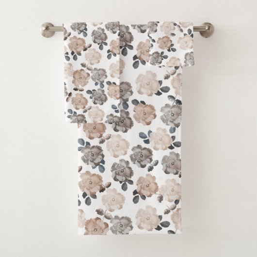 Vintage Rose Handtuch, Körpergewicht, Handtuch Set (Insitu)